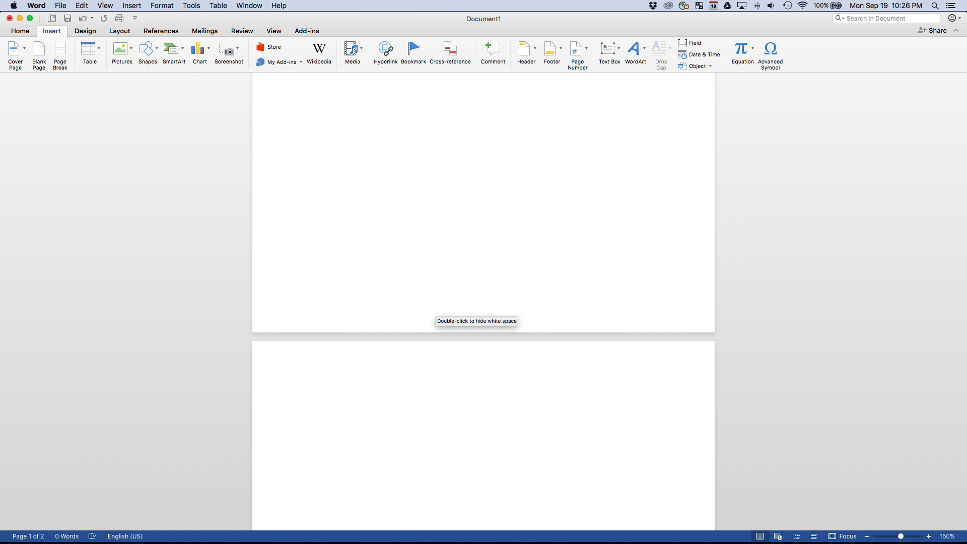 remove unwanted blank pages in word for mac